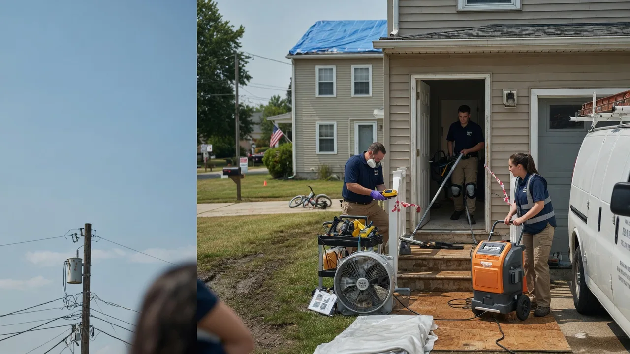 Water Damage Repair in Oglesby, TX near me
